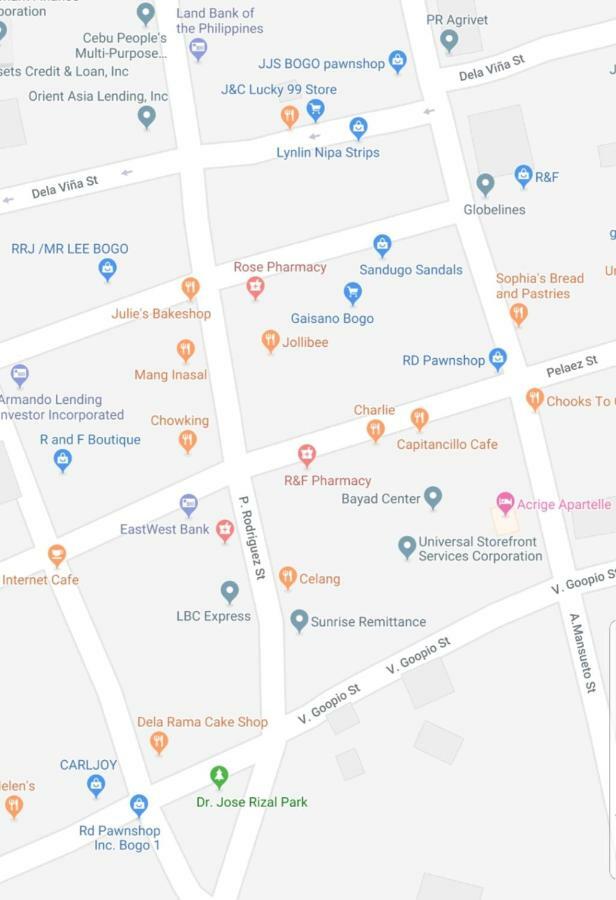 Banban Acrige Apartelle 2-4 Pax Queen @ Heart Of Bogo City מראה חיצוני תמונה